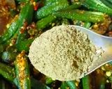 A picture of step 2 of Bhindi.