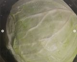 A picture of step 1 of Dolmades (Stuffed Cabbage Rolls).