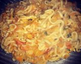 Foto del paso 7 de la receta: Ramen salteado con pollo🍗🍜