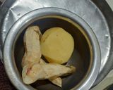 A picture of step 1 of Sweet potato sabji.
