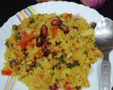 A picture of step 5 of Batata Kanda Poha.