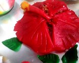 A picture of step 9 of Hibiscus shape Steamed modak.