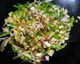 A picture of step 5 of Gobhi Manchurian.