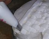 A picture of step 8 of Coffee cocktail cake (heart shape 2nd part).