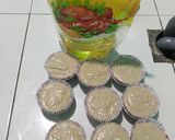 Foto langkah ke 3 dari resep Bolu pisang kukus eggless.