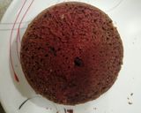 A picture of step 16 of Eggless Red Velvet Cake (without oven).
