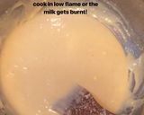A picture of step 3 of Kesar Doodh Peda.