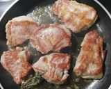 Une image de l'étape 1 de Plumas de porc et gratin dauphinois.