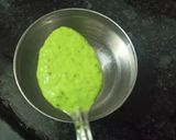 A picture of step 5 of Tiranga Dhokla.