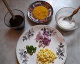 A picture of step 6 of Soybean Black Chickpeas Ghugni Chat.
