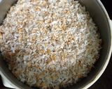 A picture of step 2 of Coconut creme stuffed pancakes.