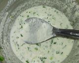 A picture of step 1 of Uttapam.