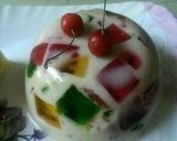 A picture of step 6 of Broken Glass Jelly Pudding.
