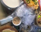 Hình bước làm 1 của món Kem chuối trái cây 🍌