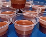 Foto langkah ke 2 dari resep Puding Susu Cup Toping Buah.