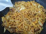 Mie nyemek gochujang (fusion)