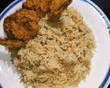 A picture of step 7 of Tarka Rice.