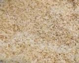 A picture of step 1 of Kibbee Busta (Baked Kibbee with onion and pine nuts).