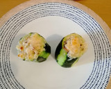 Foto del paso 11 de la receta: Calabacín relleno con pollo y champiñones