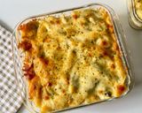 Foto langkah ke 7 dari resep Penne Panggang Bayam Keju.