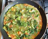 Foto del paso 5 de la receta: Tortilla de lechuga 🥬 ♥️