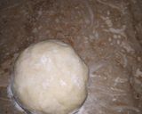 A picture of step 2 of Lachha Paratha.