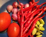 Foto langkah ke 2 dari resep Sambalado Uwok ala Mama.
