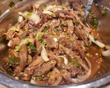 A picture of step 4 of Bulgogi.