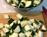 Foto del paso 3 de la receta: Zapallitos con carne vegetal