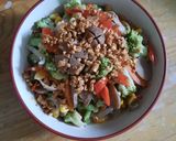 Foto langkah ke 4 dari resep Tumis Brokoli tabur bawang putih.
