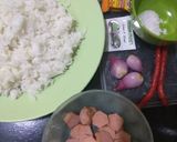 Foto langkah ke 1 dari resep Nasi goreng sedap sosis terasi.