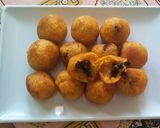 Foto langkah ke 4 dari resep Bola Ubi Isi Coklat.