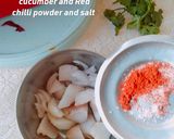 A picture of step 2 of WATER CHESTNUT CHAAT (Singhada chaat masala).