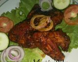 A picture of step 2 of Barbeque wings.