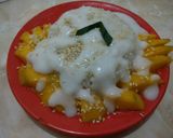Foto langkah ke 8 dari resep Manggo sticky rice so nice 😊.