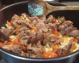 Foto del paso 6 de la receta: Higaditos de pollo con arroz