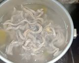 Foto langkah ke 1 dari resep Krengseng kecap usus ayam tempe.