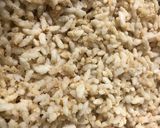 A picture of step 2 of Mandal oggarane (murmura upma).