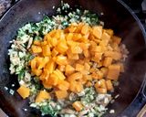 Foto del paso 3 de la receta: Lasagna de calabaza, kale, champiñones
