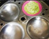 A picture of step 2 of Colourful idli.