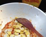 Foto langkah ke 4 dari resep Tumis Tahu Bumbu Merah.