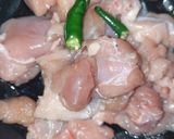 A picture of step 1 of Chicken nuggets.