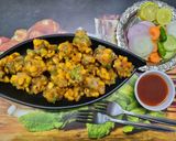 A picture of step 4 of Crispy Corn Pakoda.