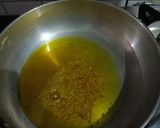 A picture of step 2 of Kolhapuri Misal Pav.