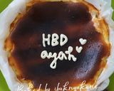 Foto langkah ke 8 dari resep Birthday burnt cheese cake.