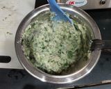 A picture of step 1 of Surti Khichu.