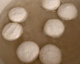A picture of step 5 of Rasmalai.