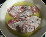 Foto del paso 2 de la receta Filetes de magra de cabeza a la sobrasada con alubias