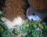 A picture of step 1 of Spinach in raisin.