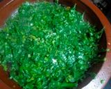 A picture of step 2 of Sweet Corn - Palak Subzi.